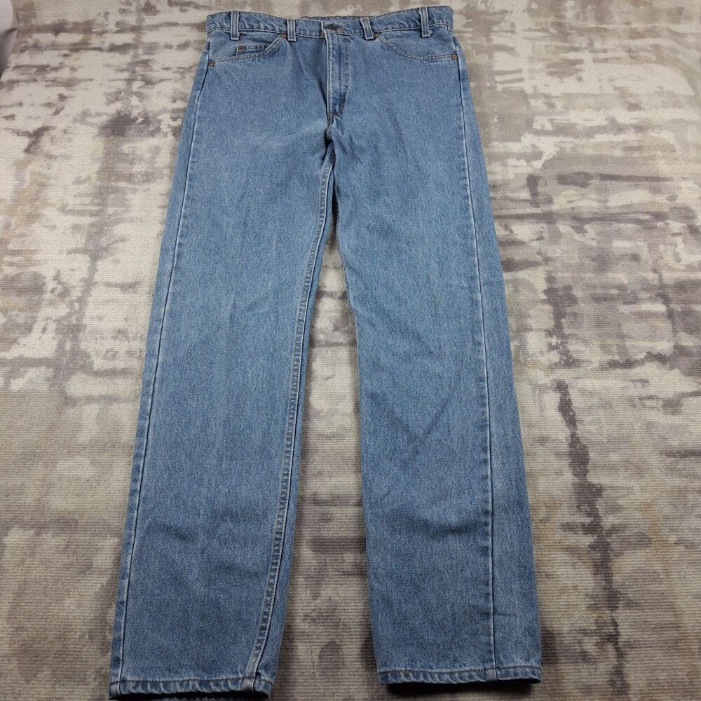 Vintage Levis 505 Orange Tab Jeans Made In USA 1994 Mens 38x34 90s